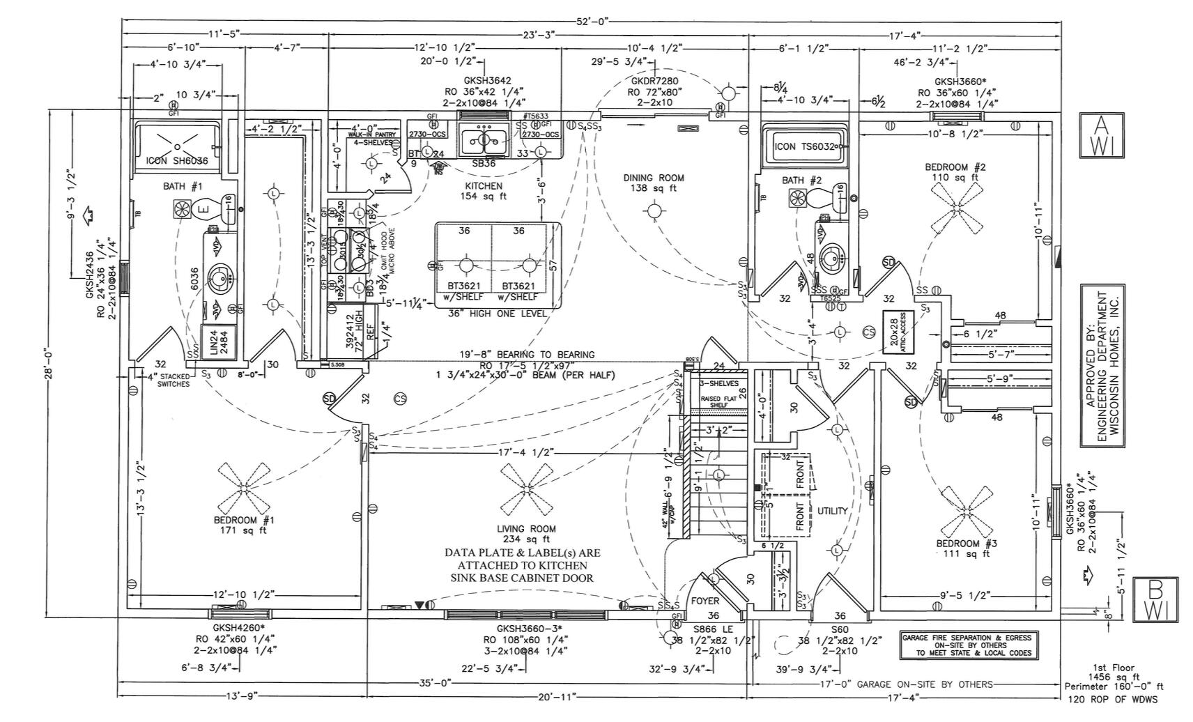 1278 Bluff Road Whitewater, WI 53190 - Photo 3 of 16 Layout