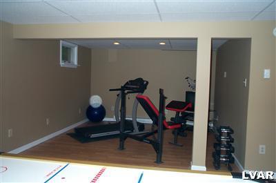 19 Balson Road Stroudsburg, PA 18360 - Photo 12 of 17 a view of a room with gym equipment
