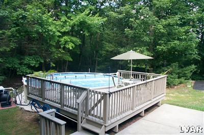 19 Balson Road Stroudsburg, PA 18360 - Photo 15 of 17 a view of a deck with a fence and a deck