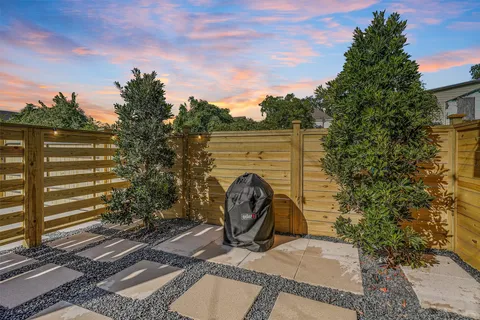 a view of outdoor space and entertaining space