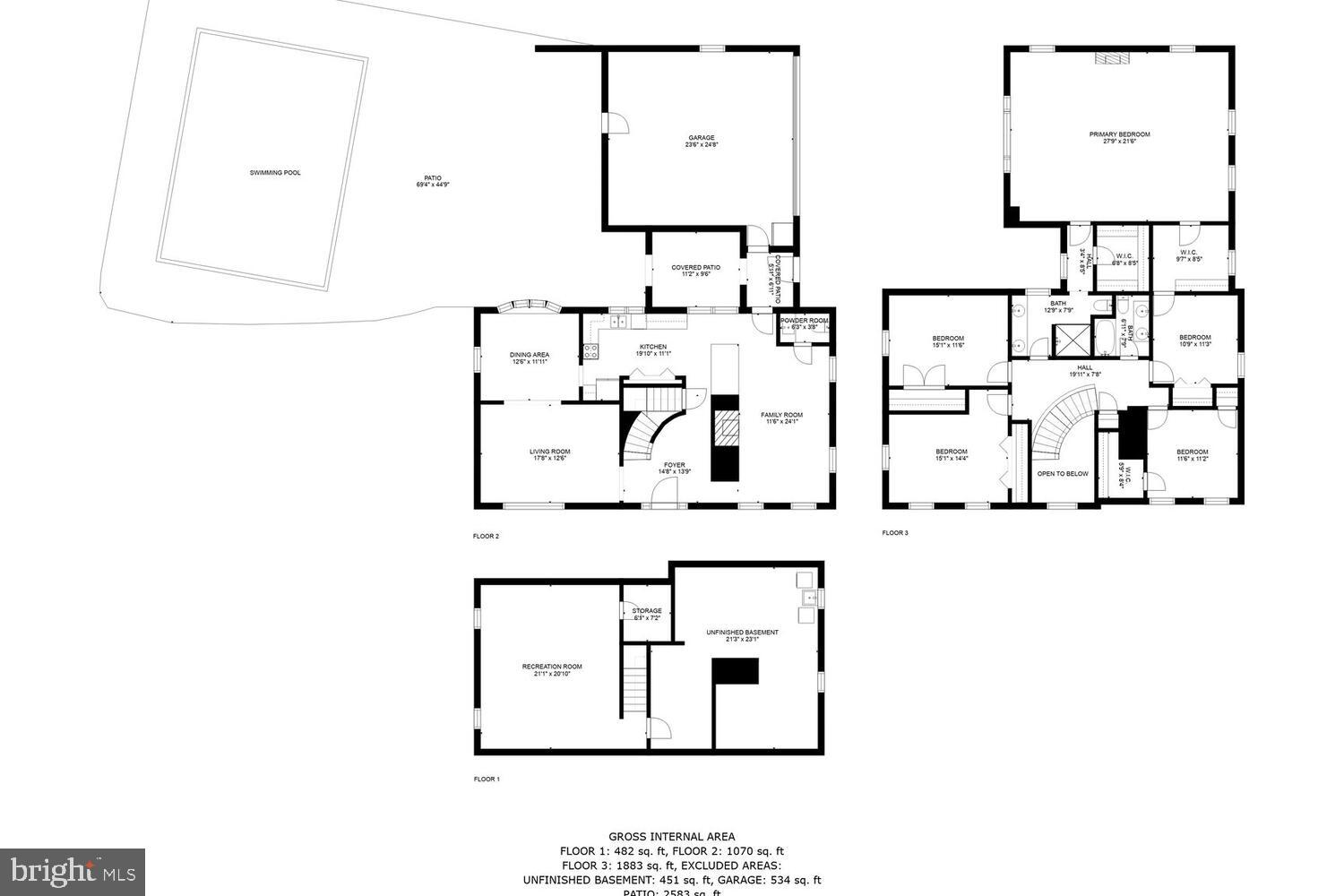 1606 Governor Bridge Road Davidsonville, MD 21035 - Photo 51 of 54 Floor Plan