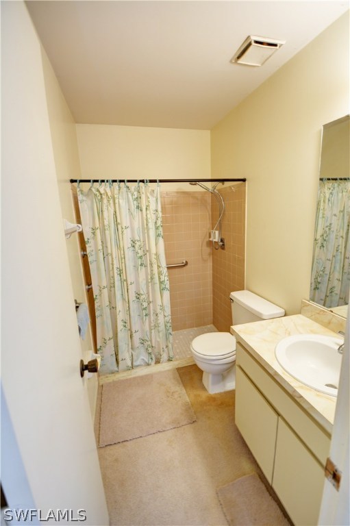 6790 Harmony Road North Port, FL 34287 - Photo 16 of 20 a bathroom with a granite countertop sink toilet and shower