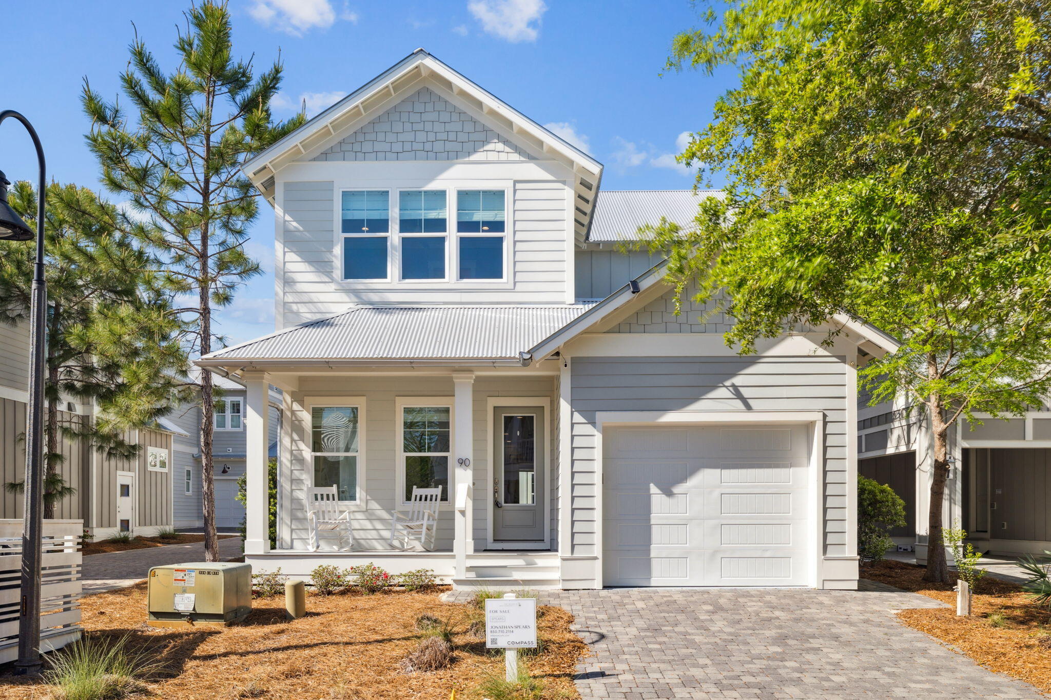 90 Grayton Boulevard Santa Rosa Beach, FL 32459 - Photo 1 of 34 a front view of a house with a garden