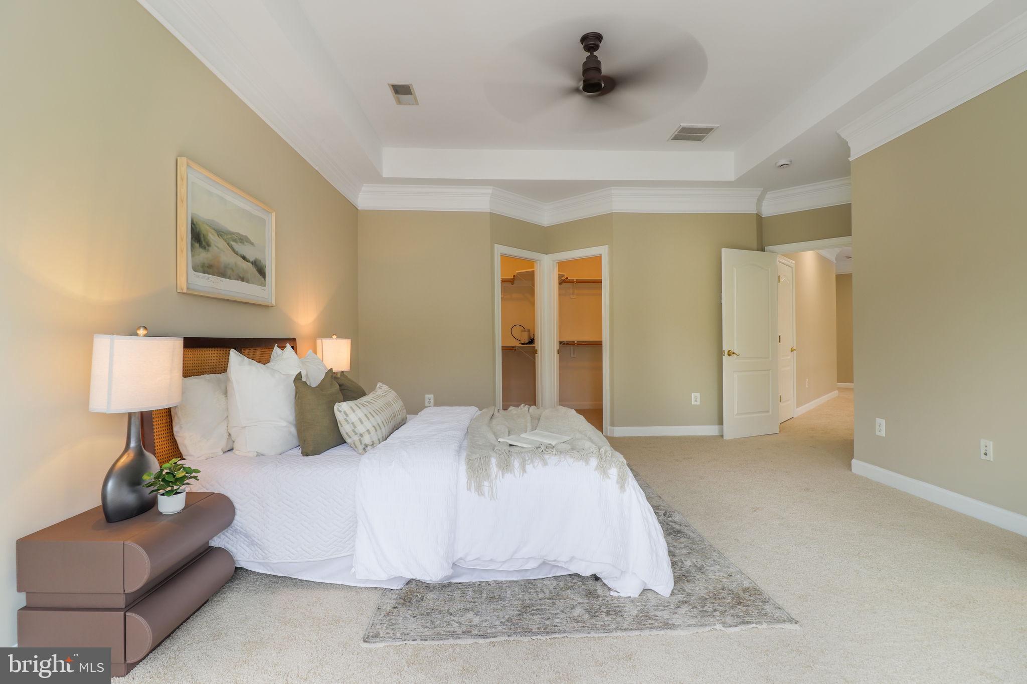 710 Crisfield Way Annapolis, MD 21401 - Photo 31 of 80 a bedroom with a bed and a couch