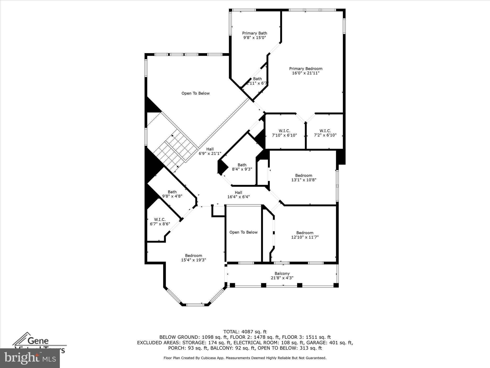 710 Crisfield Way Annapolis, MD 21401 - Photo 79 of 80 Floor Plan Level 3