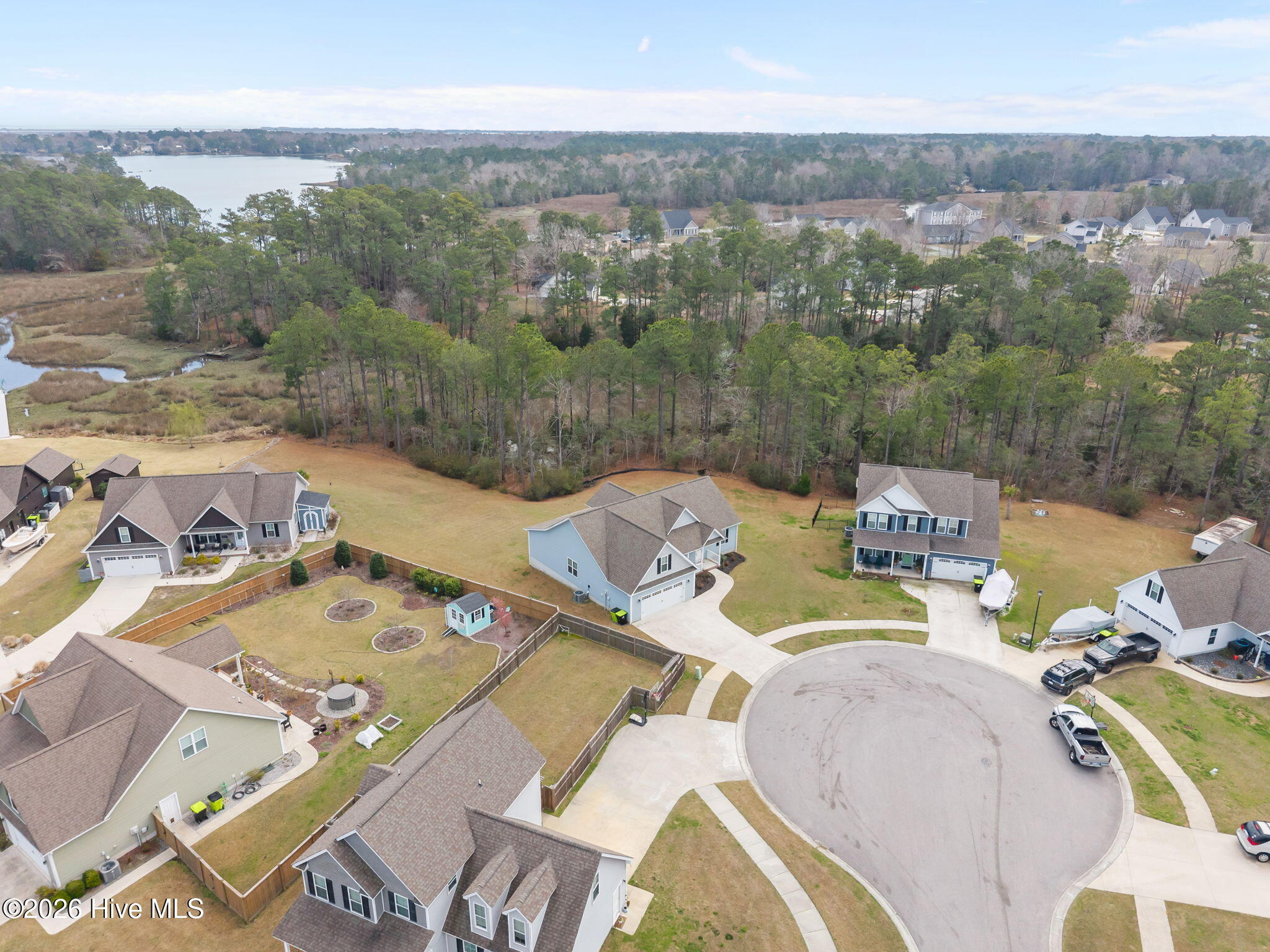 121 Shadow Creek Drive Hubert, NC 28539 - Photo 13 of 53 AERIAL VIEW