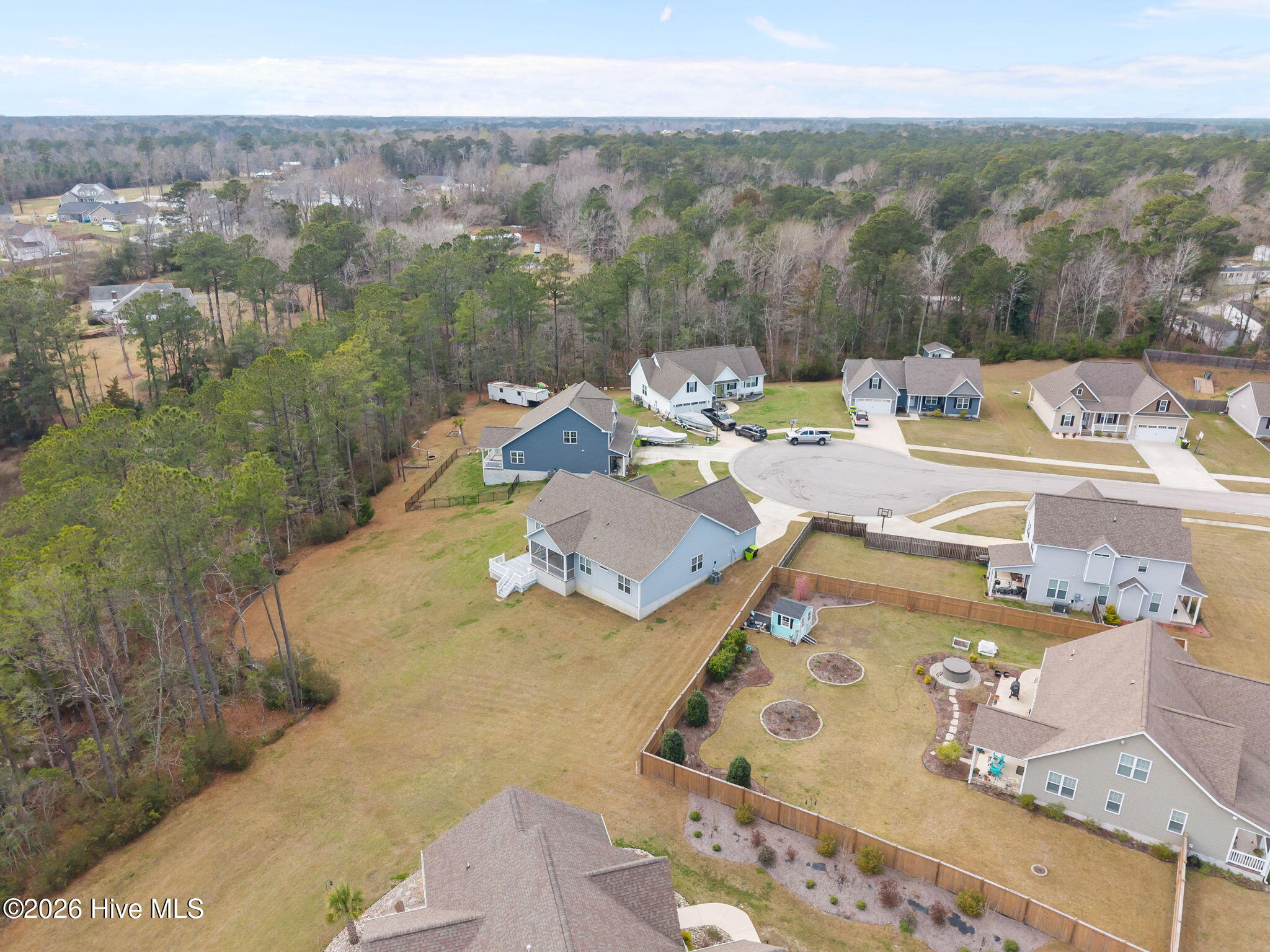 121 Shadow Creek Drive Hubert, NC 28539 - Photo 14 of 53 AERIAL VIEW