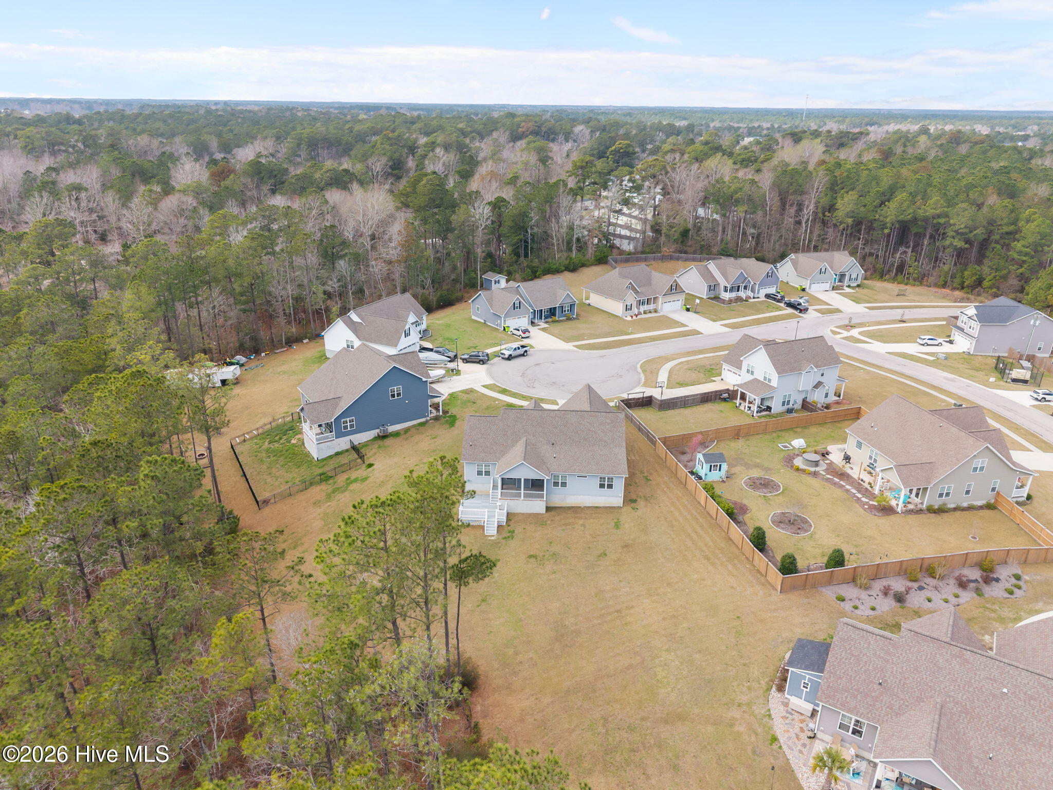 121 Shadow Creek Drive Hubert, NC 28539 - Photo 15 of 53 AERIAL VIEW