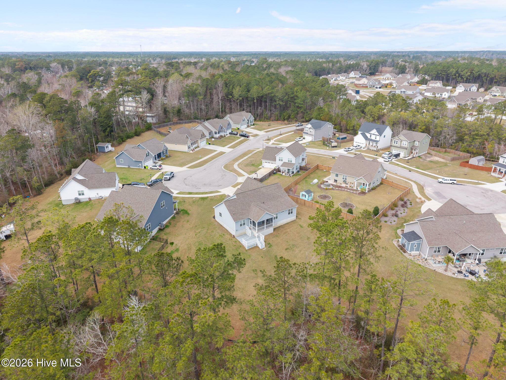 121 Shadow Creek Drive Hubert, NC 28539 - Photo 16 of 53 AREAL VIEW