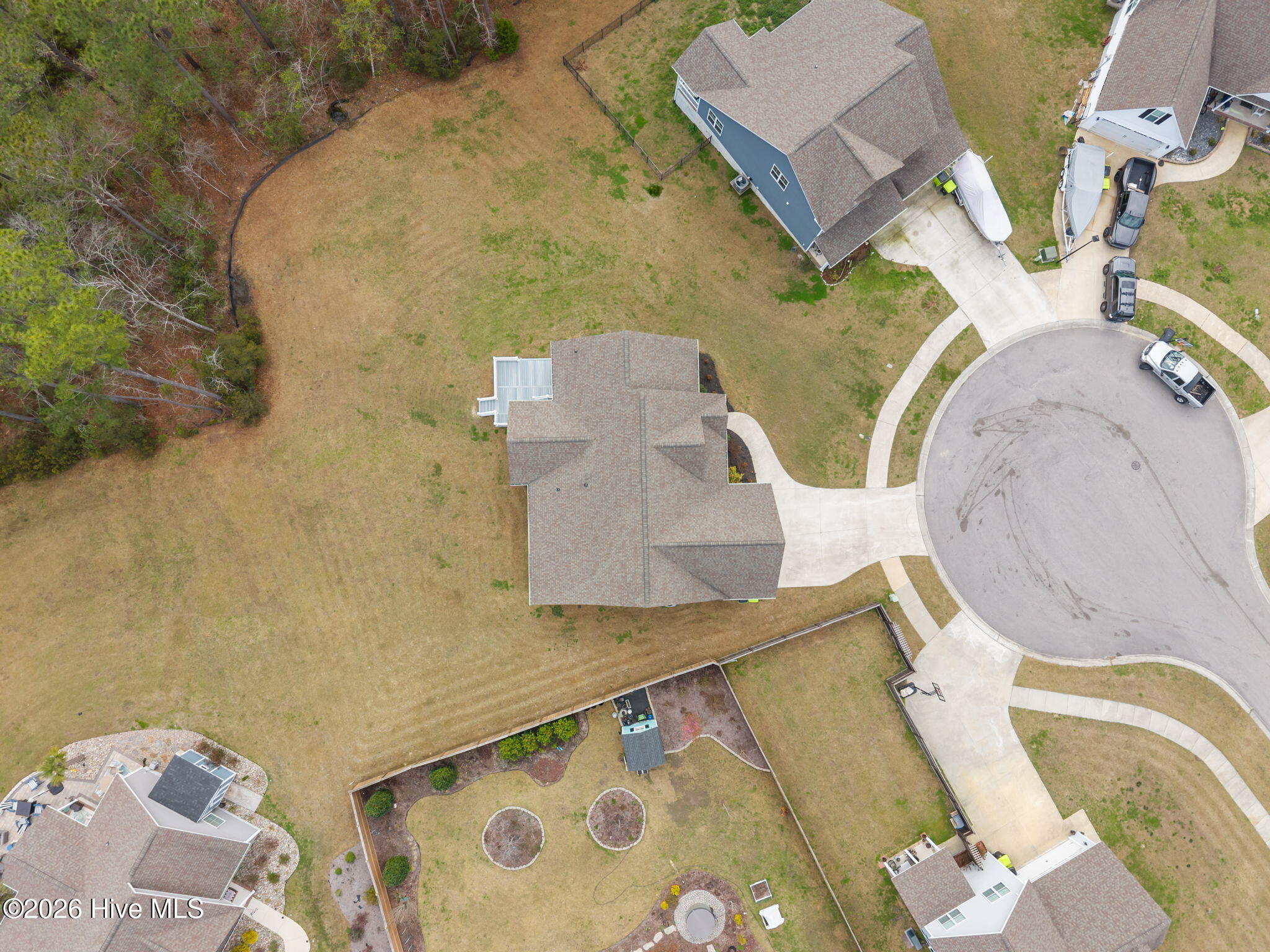 121 Shadow Creek Drive Hubert, NC 28539 - Photo 10 of 53 AERIAL VIEW OF HOME