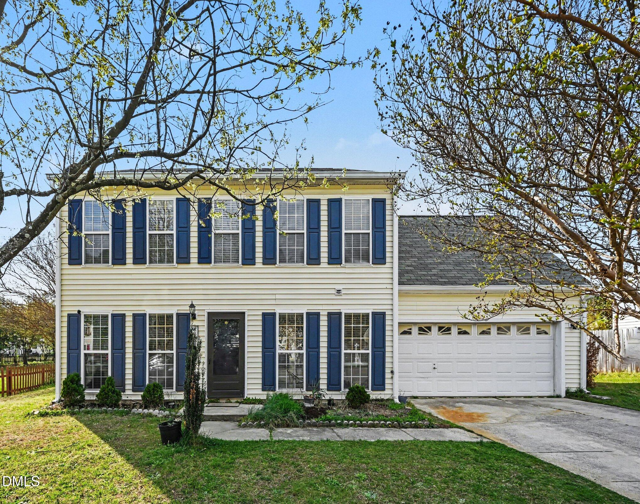 front view of house with a yard