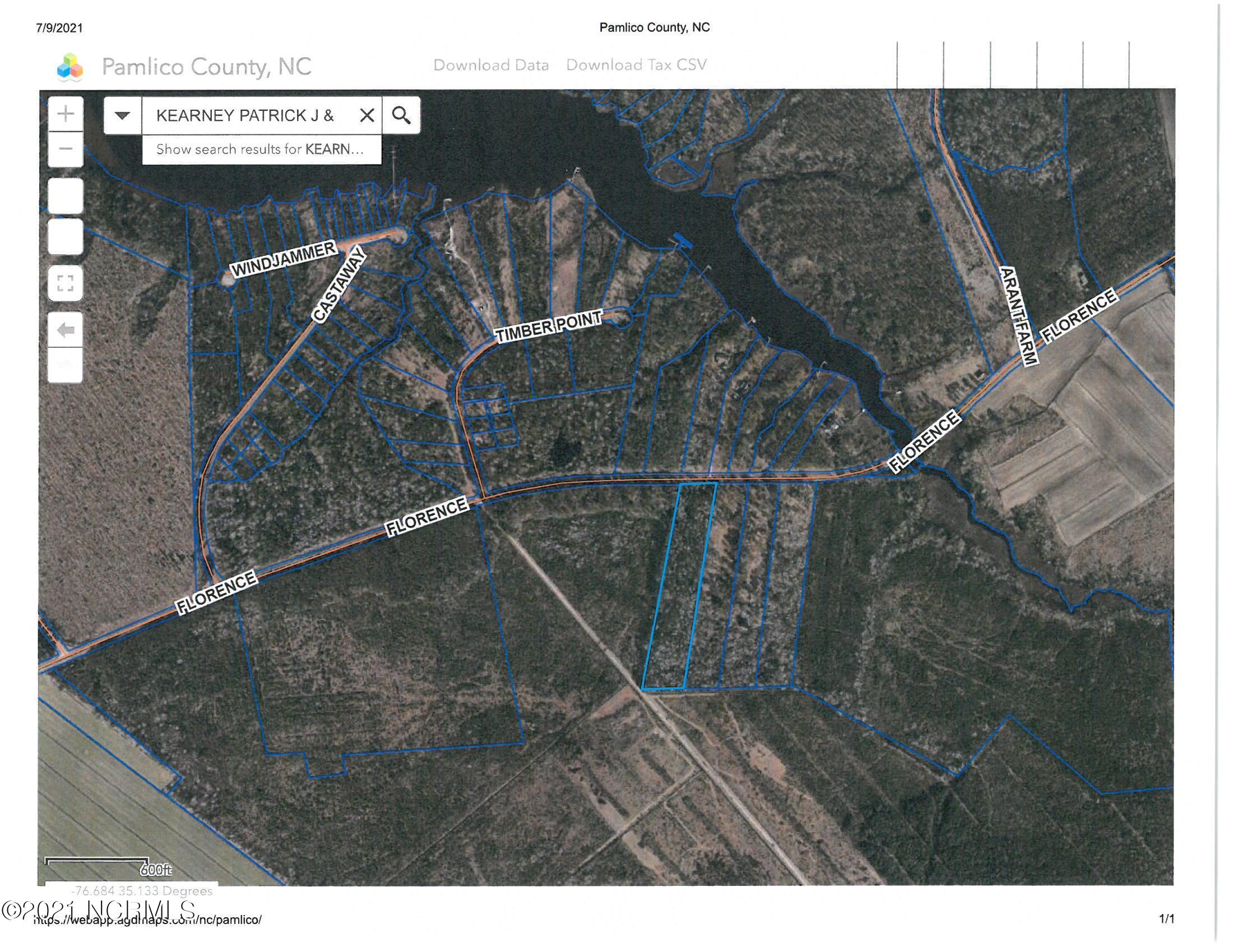 Lot 12 Florence Road Merritt, NC 28556 - Photo 2 of 4 Florence Road GIS Aerial Map
