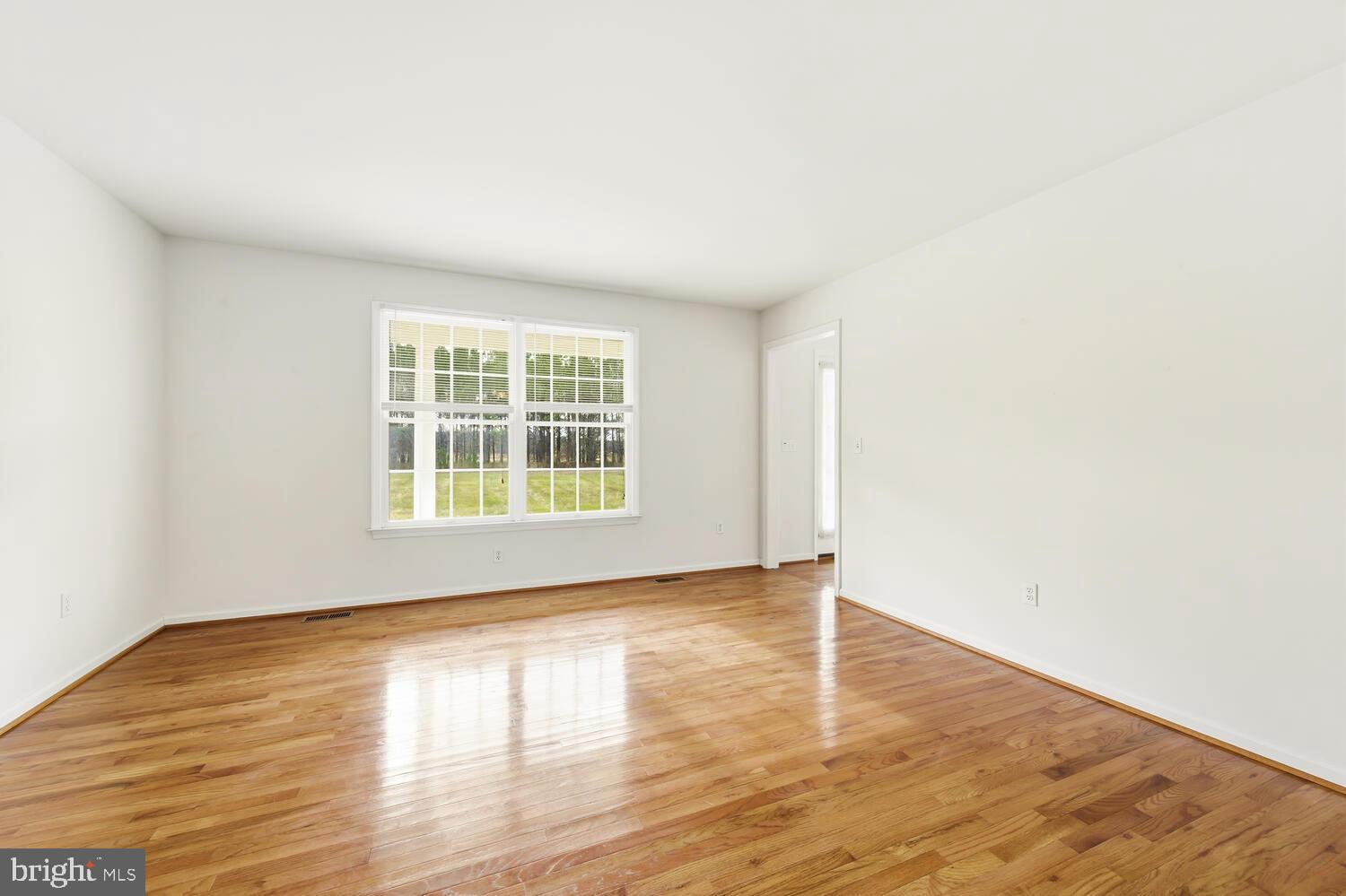 30224 Chestnut Ridge Lane Trappe, MD 21673 - Photo 8 of 46 a view of an empty room with wooden floor and a window