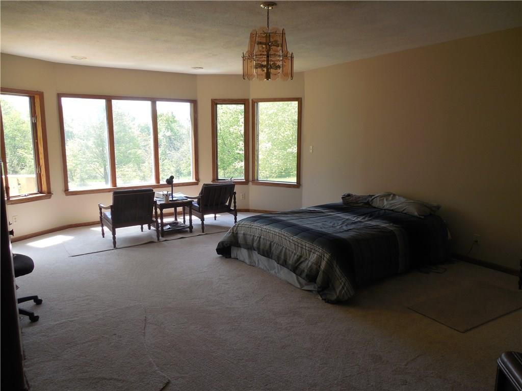 249 West Lake Road Transfer, PA 16154 - Photo 9 of 19 This is the huge master bedroom with 2 walk in closets and on suite.