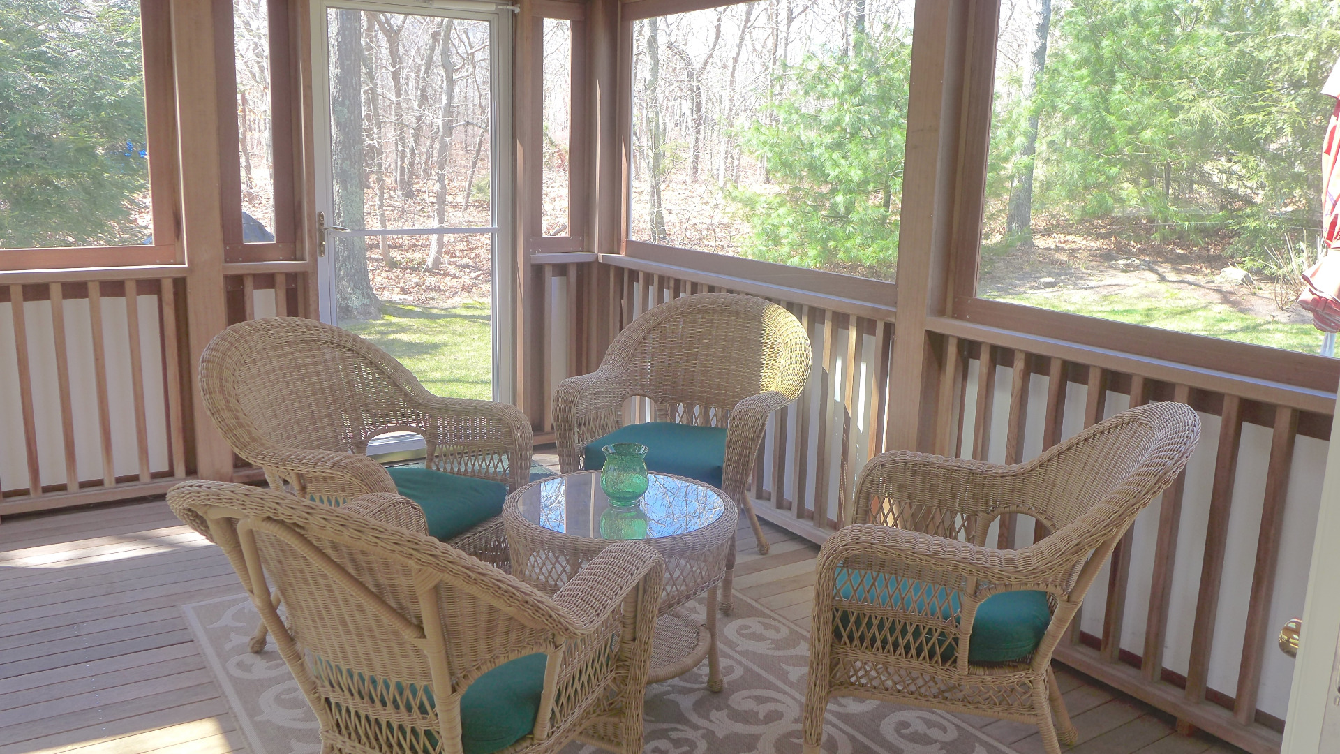 79 Old Purchase Road Edgartown, MA 02539 - Photo 6 of 14 a view of a porch with furniture