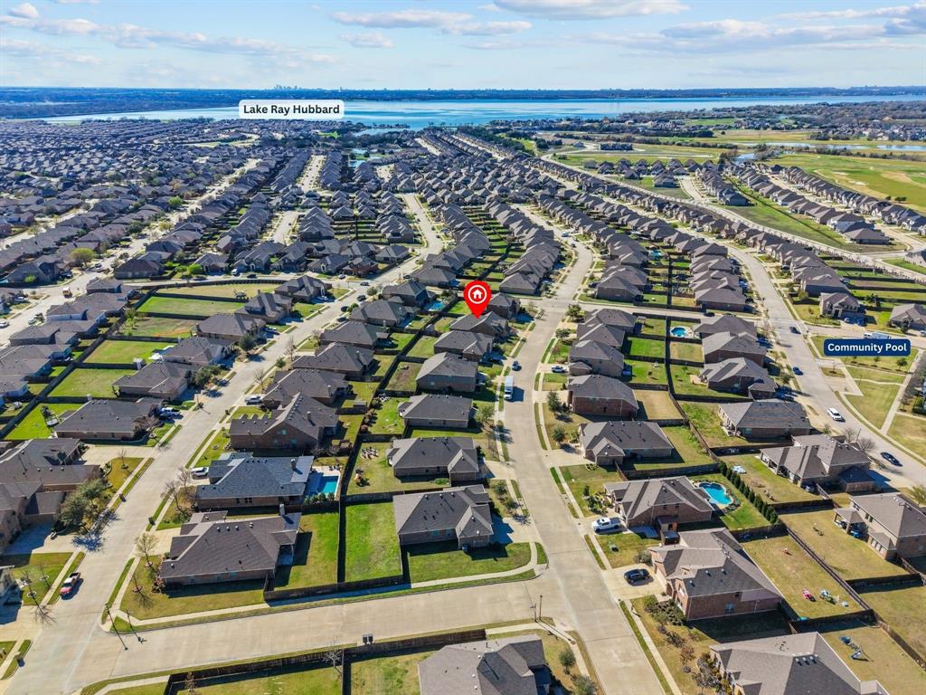 3031 Lily Lane Forney, TX 75126 - Photo 24 of 28 an aerial view of a city