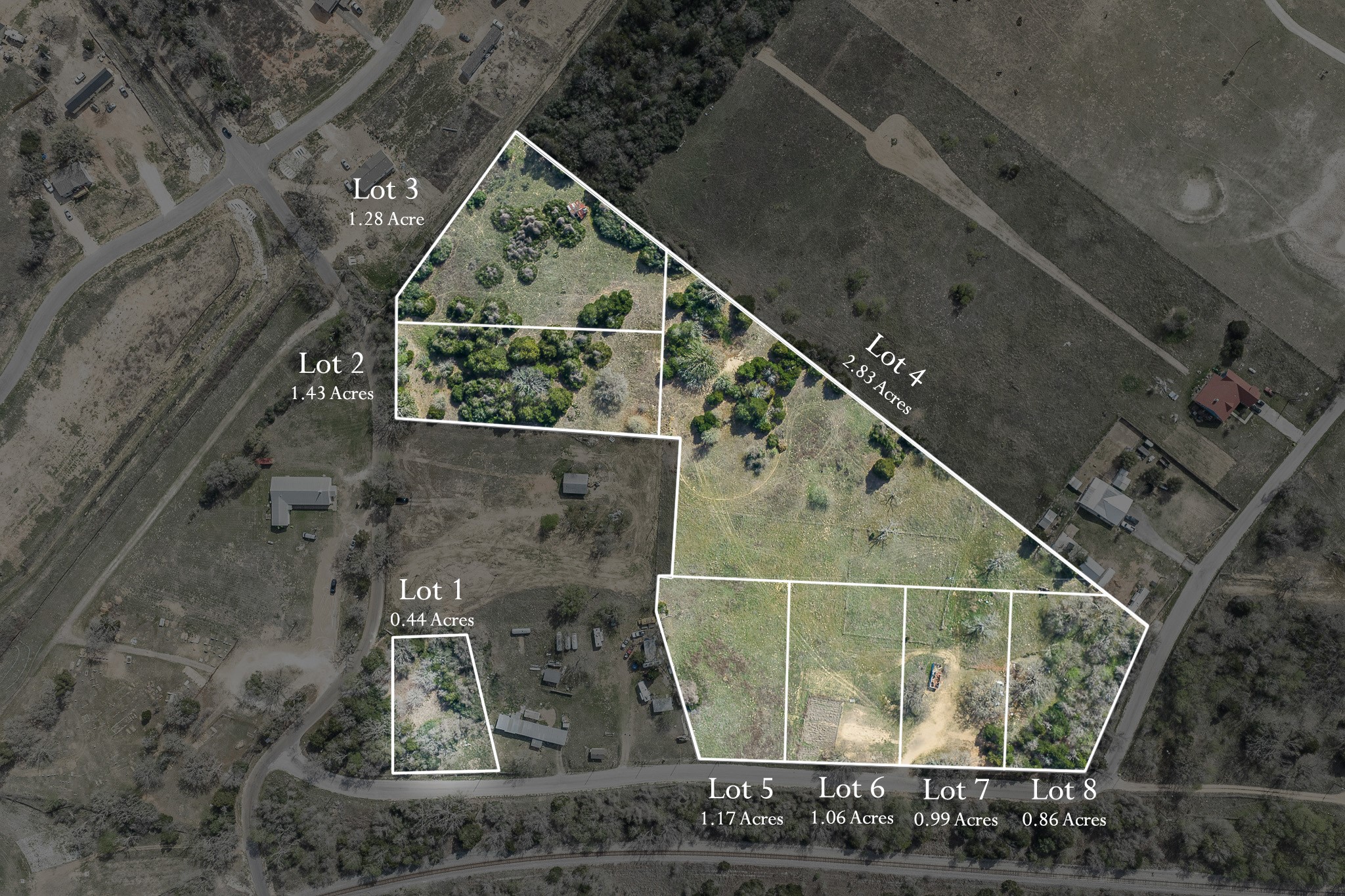 Tbd Sayers Road Bastrop, TX 78602 - Photo 2 of 8 Map / location featuring property boundaries highlighted