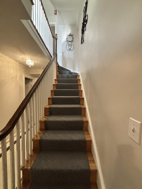 608 6th Place Southwest Washington, DC 20024 - Photo 19 of 65 Inviting staircase to new heights on the 2nd level