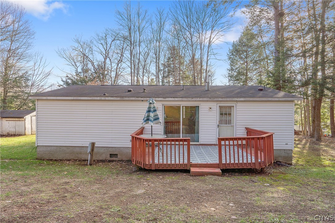 252 Cornell Road Hastings, NY 13076 - Photo 25 of 30 Now we step out to the rear deck to see how easy g