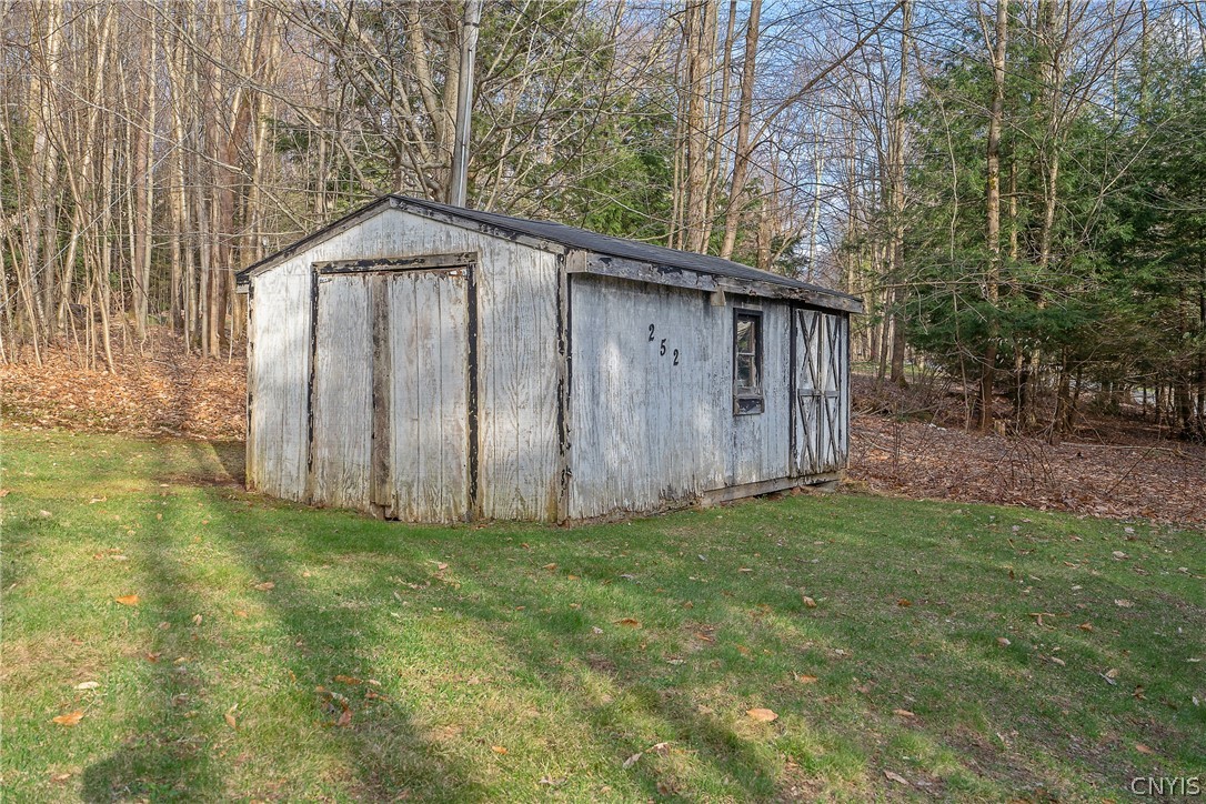 252 Cornell Road Hastings, NY 13076 - Photo 27 of 30 This handy shed sits at the eastern side of the pr