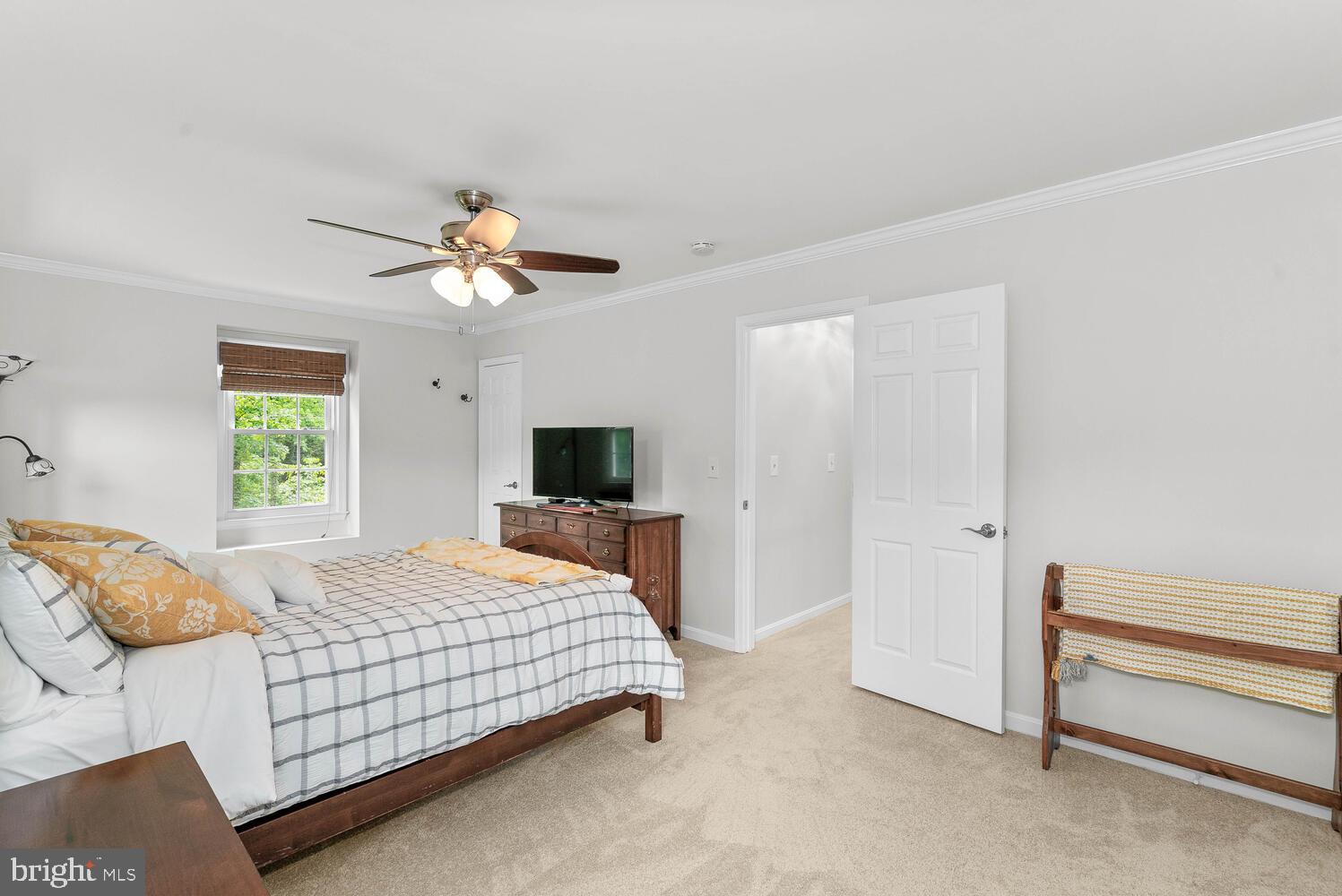 1051 Windrush Lane, Unit 1 Sandy Spring, MD 20860 - Photo 22 of 45 Owner's Suite with Ceiling Fan!