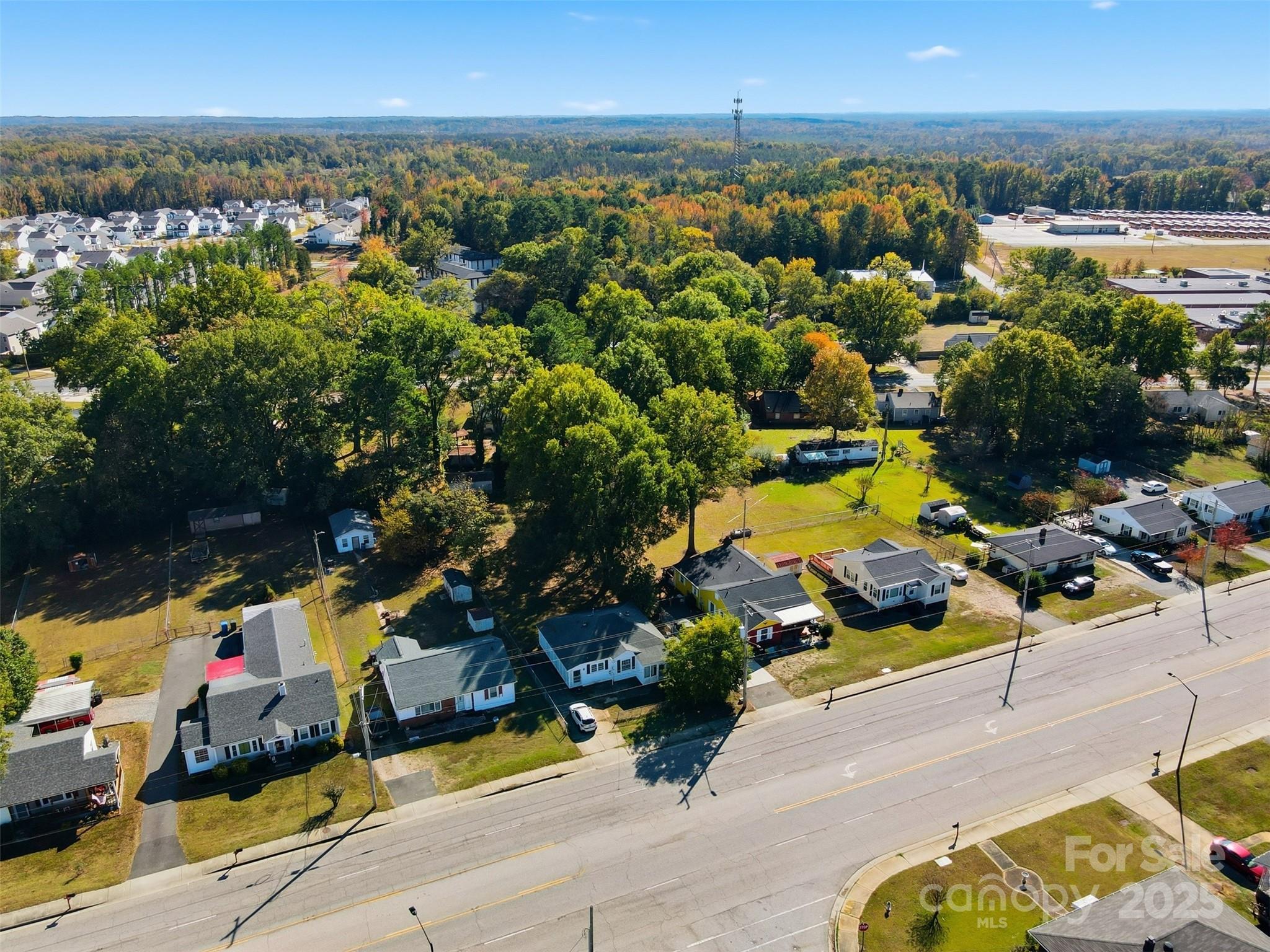 811 South Cherry Road Rock Hill, SC 29730 - Photo 20 of 22 an aerial view of a yard with swimming pool and outdoor seating