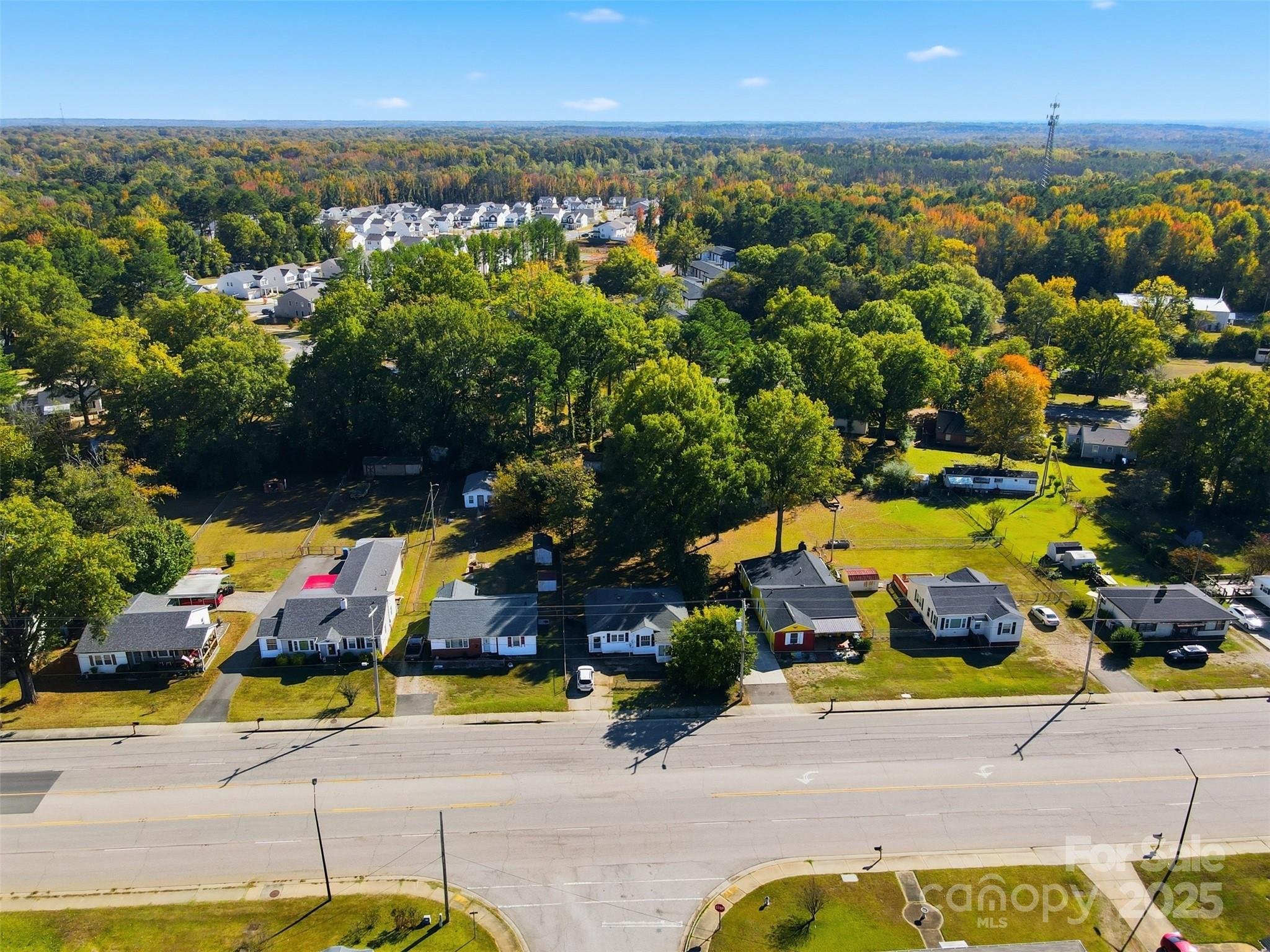 811 South Cherry Road Rock Hill, SC 29730 - Photo 21 of 22 an aerial view of residential houses with outdoor space and swimming pool