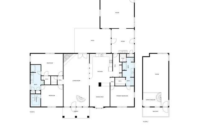 a picture of floor plan