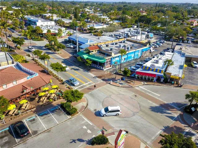 a view of a golf course with a lake