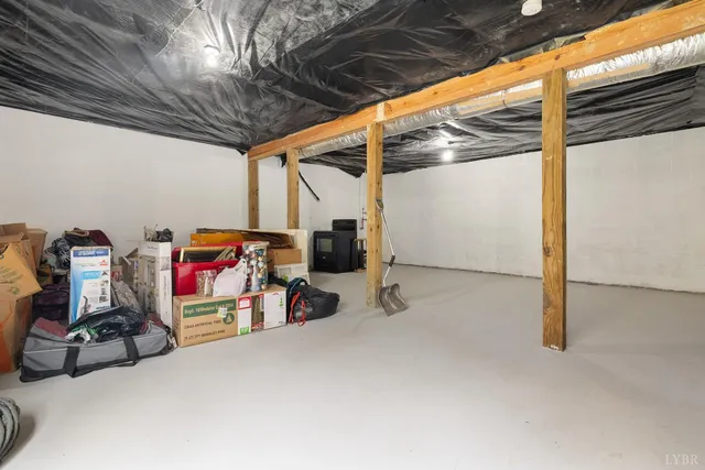 a view of storage and utility room