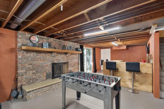 a view of furniture with sitting space