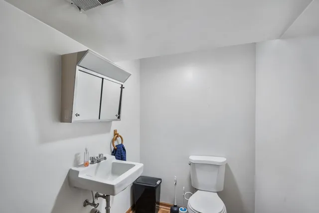 a view of a tree in a yard