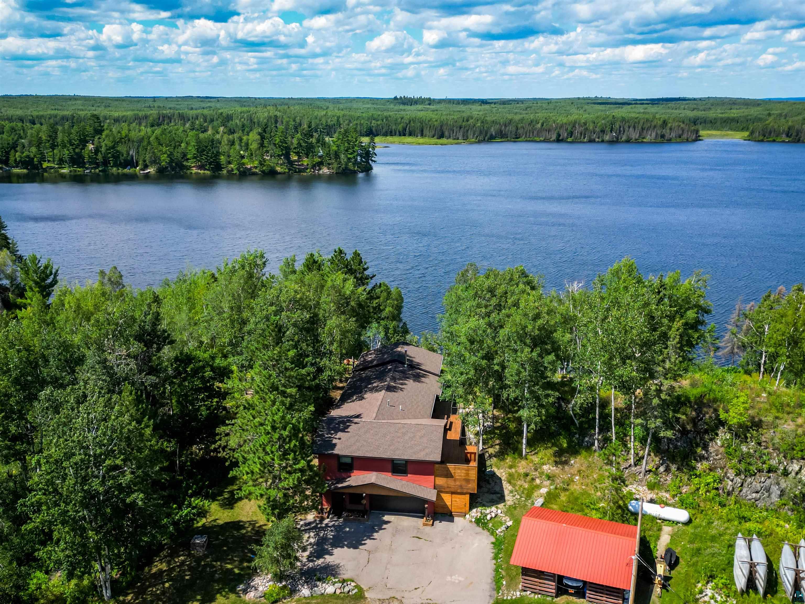 14635 Canadian Border Road Ely, MN 55731 - Photo 46 of 94 Expansive lake with forested shoreline