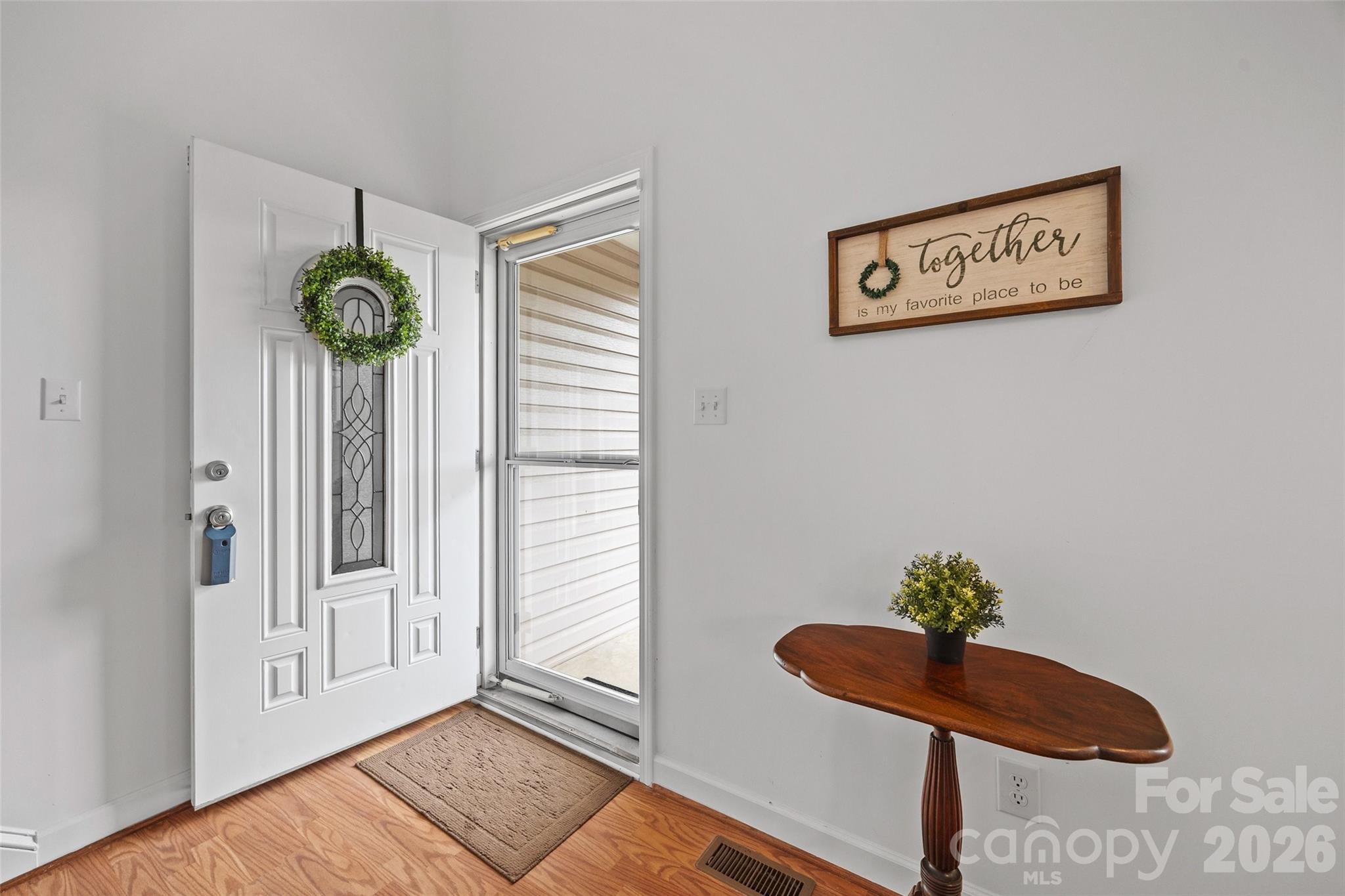 4660 Garys Place Crouse, NC 28033 - Photo 4 of 32 a view of a livingroom with furniture and hallway