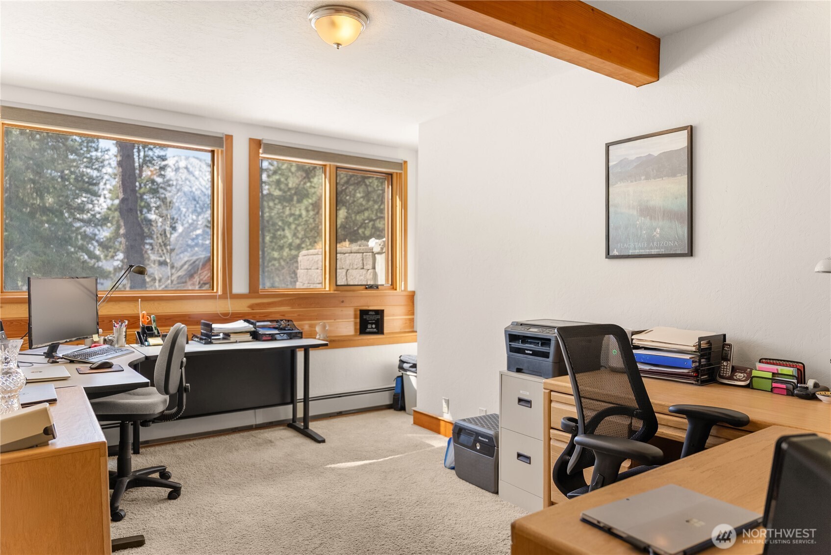 2 Trillium Road Winthrop, WA 98862 - Photo 30 of 40 a view of a workspace with a window