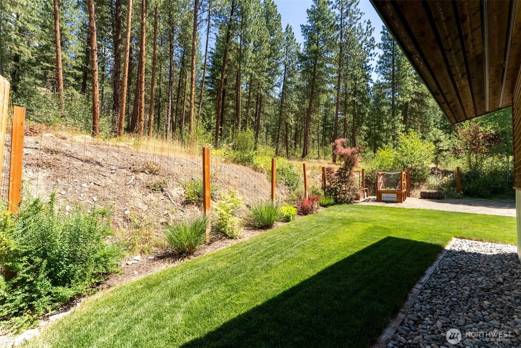 2 Trillium Road Winthrop, WA 98862 - Photo 36 of 40 a view of a yard with a tree