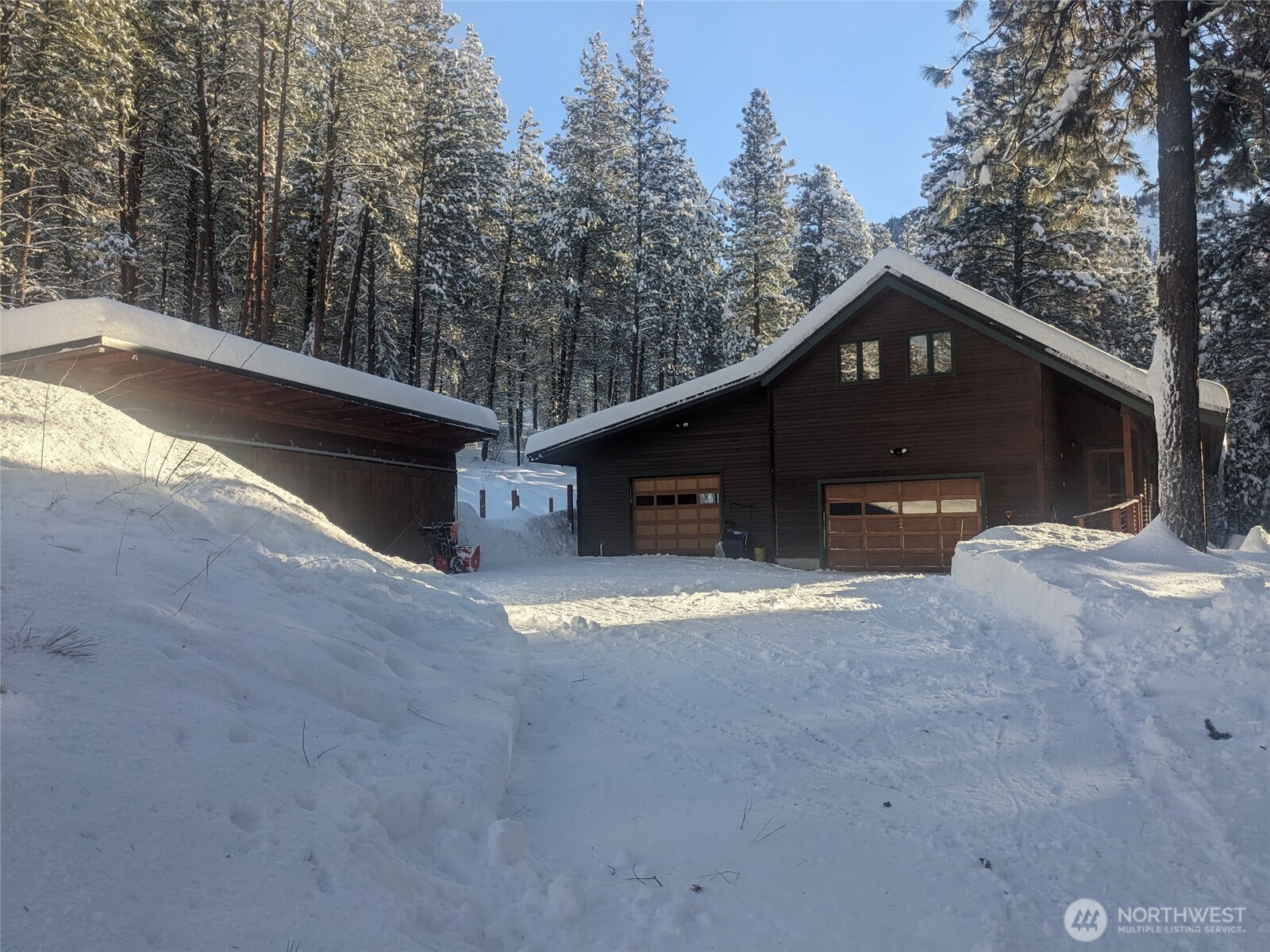 2 Trillium Road Winthrop, WA 98862 - Photo 38 of 40 a view of a house with a yard