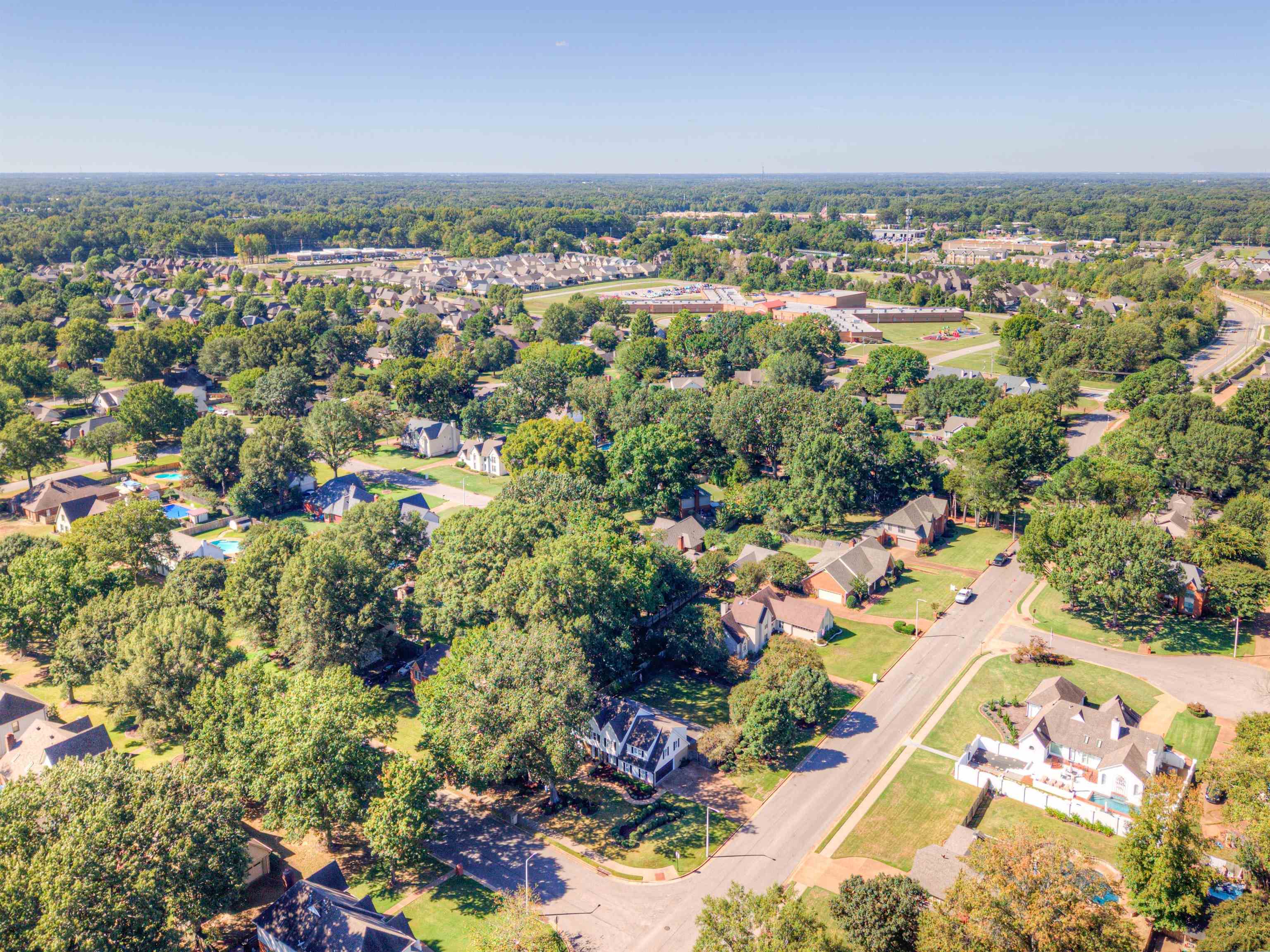 3385 Beaver Run Drive Collierville, TN 38017 - Photo 23 of 24 an aerial view of a city