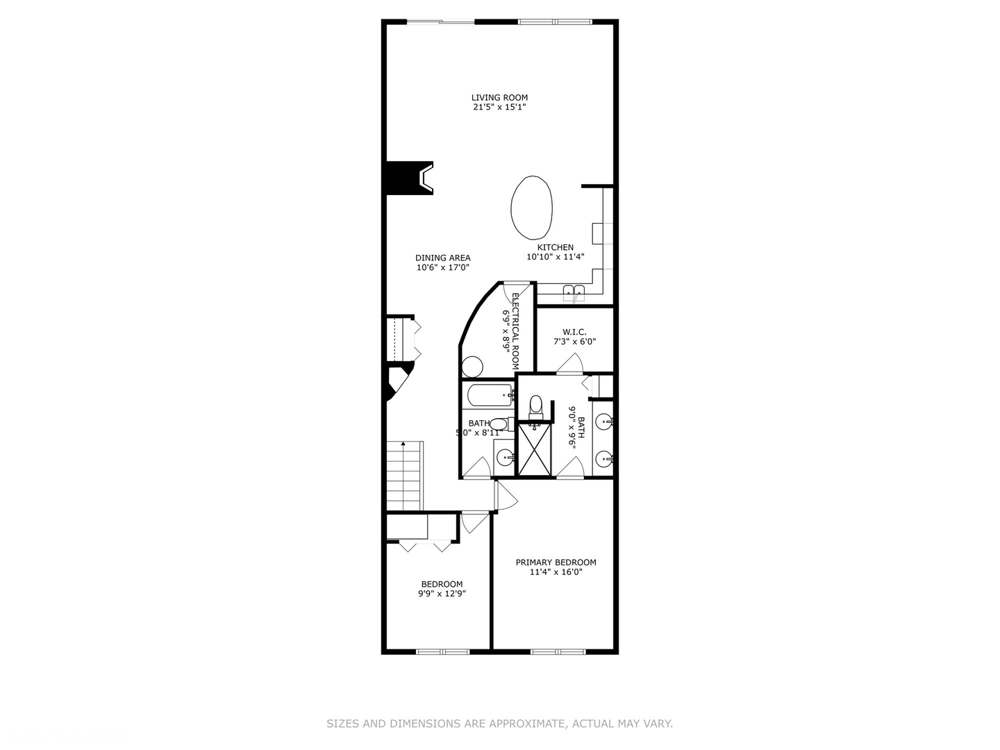 1690 Simms Street Aurora, IL 60504 - Photo 21 of 24 a picture of a bench in a white building