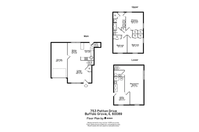 $375,000 | 753 Patton Drive, Buffalo Grove, IL 60089