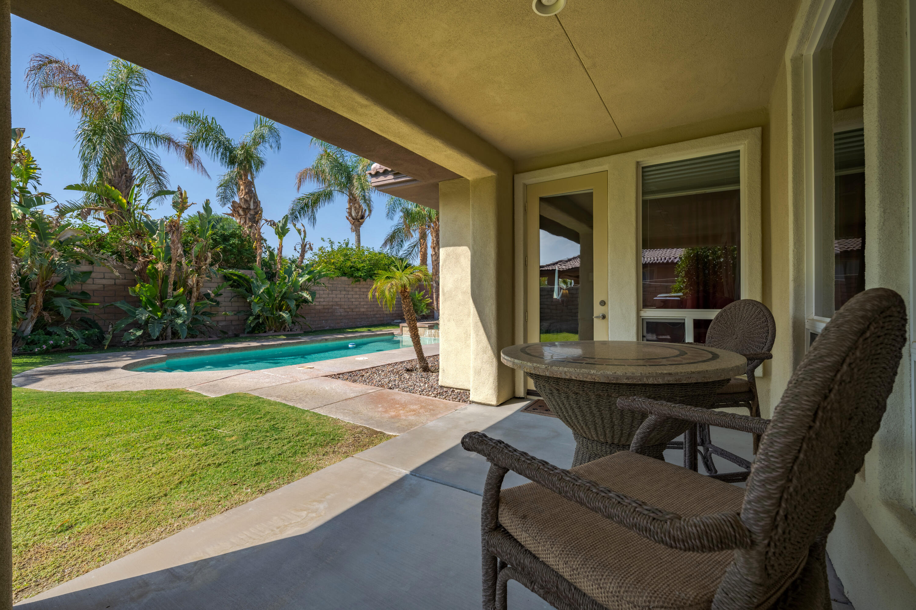 161 Via Siena Rancho Mirage, CA 92270 - Photo 16 of 44 Covered patio
