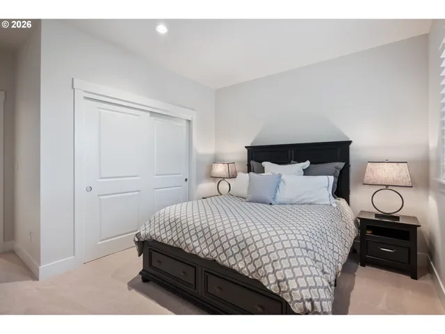 a bathroom with a sink vanity and a mirror
