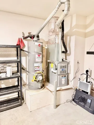 a view of a living room with furniture