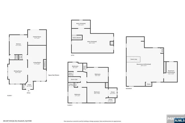 $585,000 | 305 Hillside Road, Elizabeth, NJ 07208