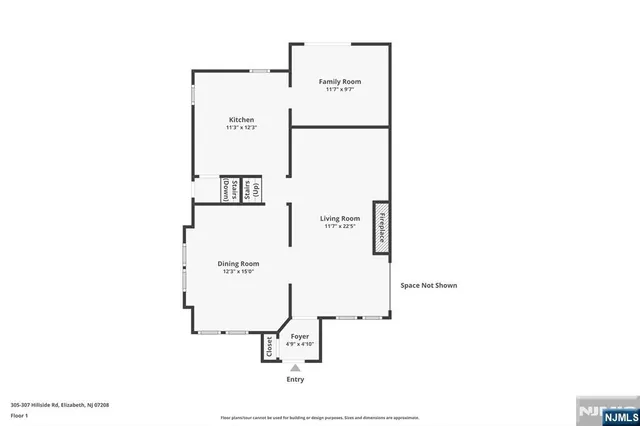 $585,000 | 305 Hillside Road, Elizabeth, NJ 07208