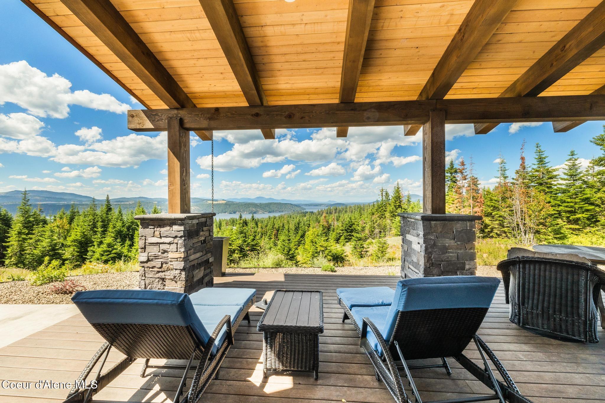 9203 South Kapalua Road Harrison, ID 83833 - Photo 17 of 26 Covered Deck