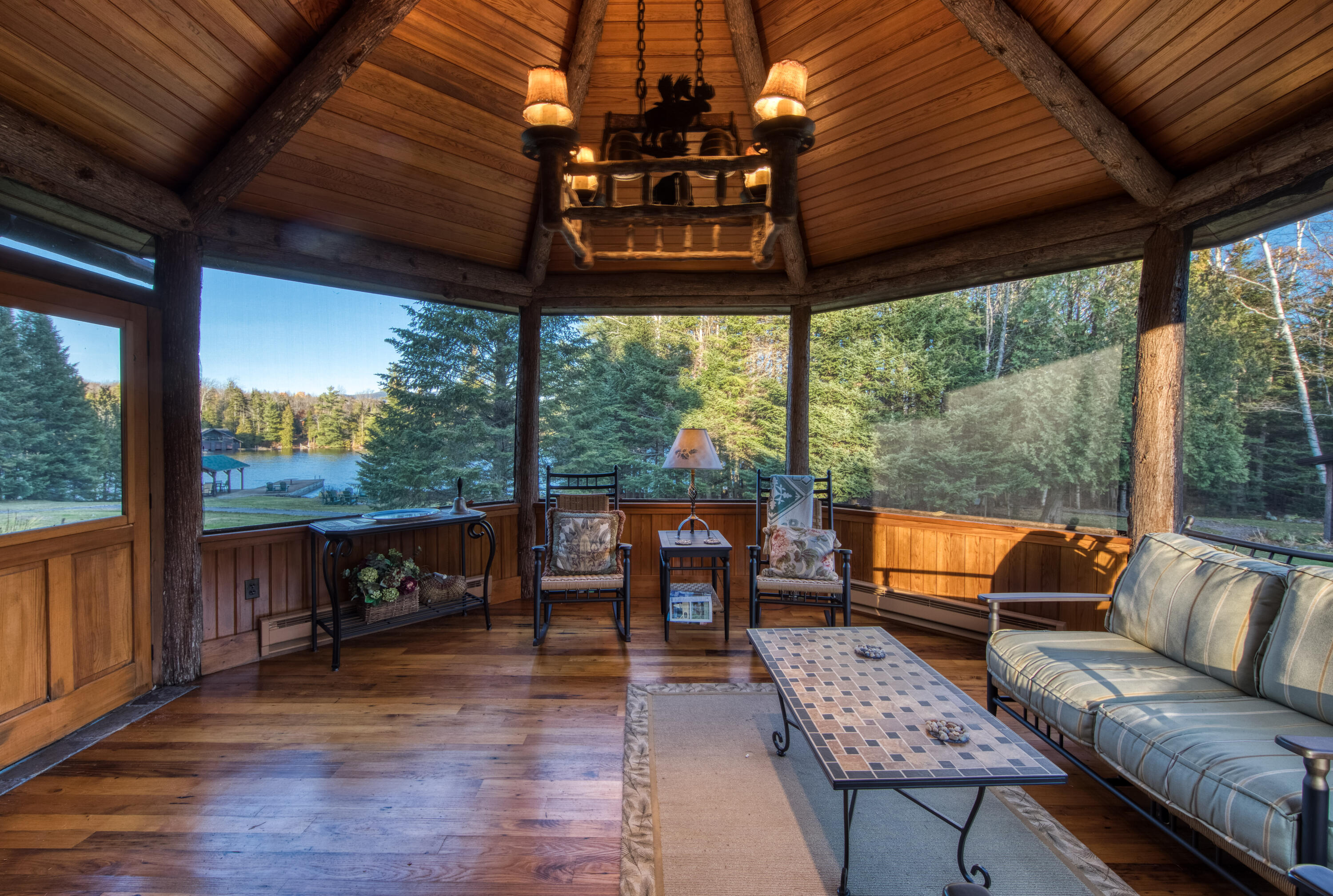 62 Peninsula Way Road Lake Placid, NY 12946 - Photo 13 of 35 Porch off of Kitchen