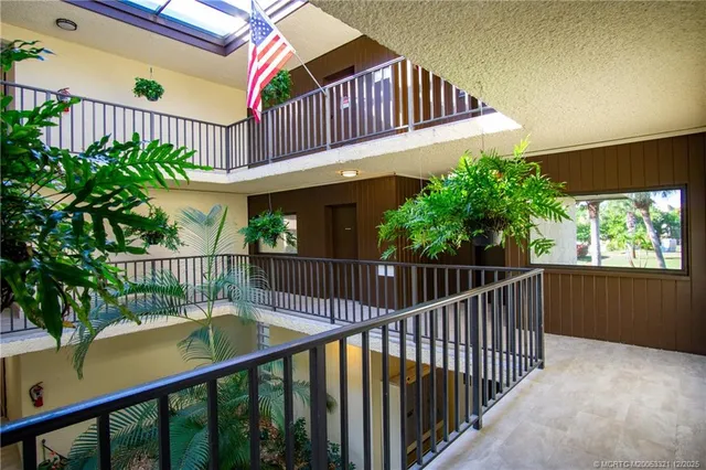 a view of a front door