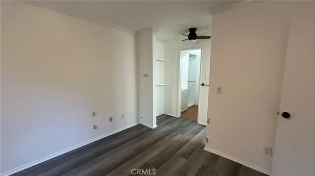 a view of a walk in closet