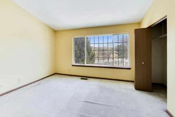 a view of a room with window